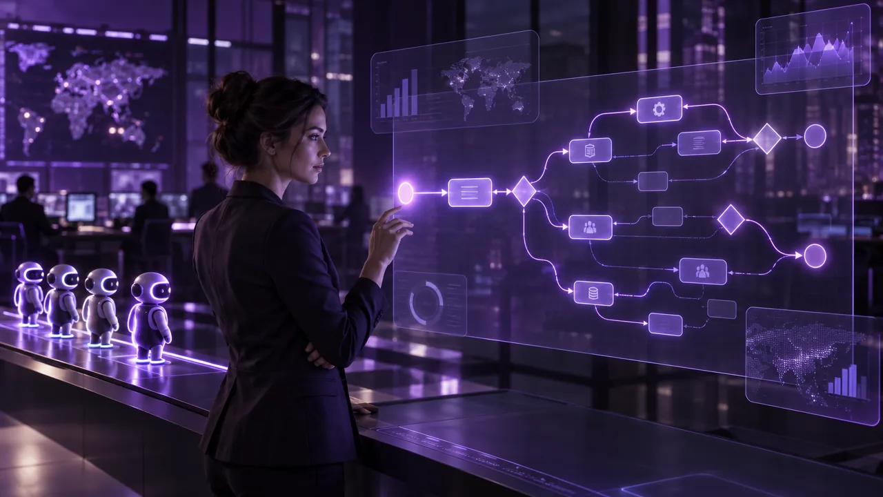 Process intelligence e agentes de IA: por que o agente precisa do mapa antes de executar